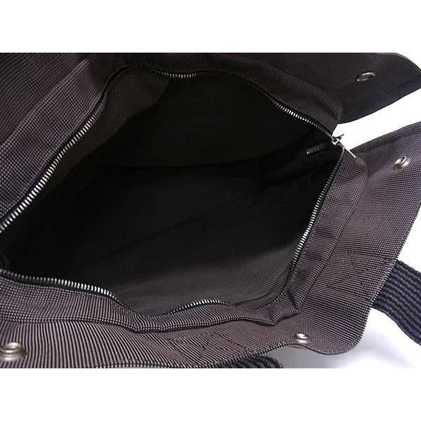Hermes Tote Her Line MM Gray Canvas Silver — view 6