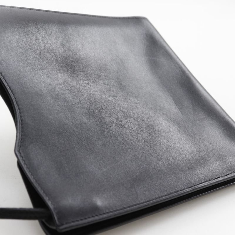 Hermes Onymetou Calf Black Shoulder Bag — view 7
