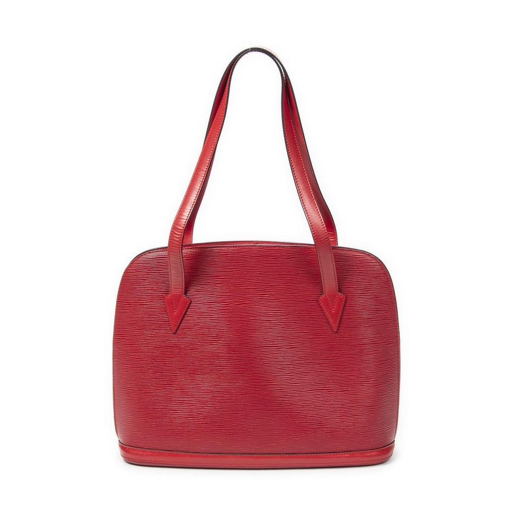 Louis Vuitton Ryu Sac Red Epi Shoulder Bag — view 5