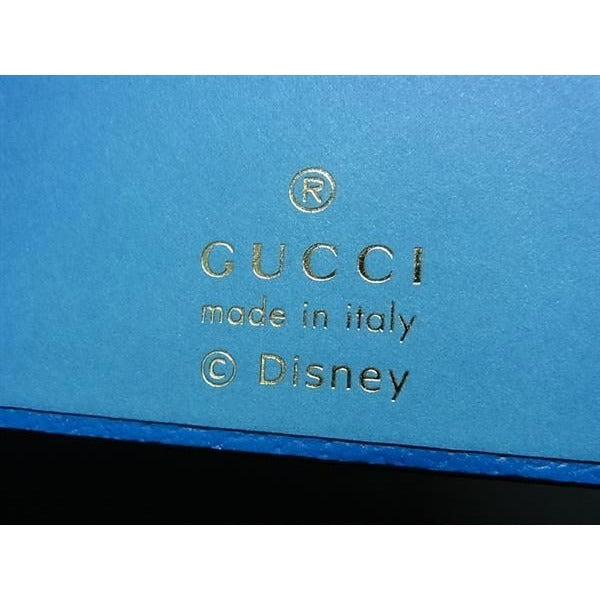 Gucci GG Pattern Disney Collaboration Donald Duck Leather Notebook — view 4