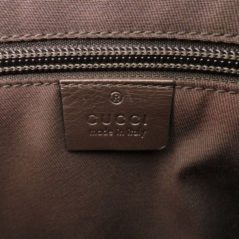 Gucci GG Canvas Brown Shoulder Bag 0470 — view 8