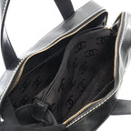 Chanel Handbag Wild Stitch Black Leather — view 3
