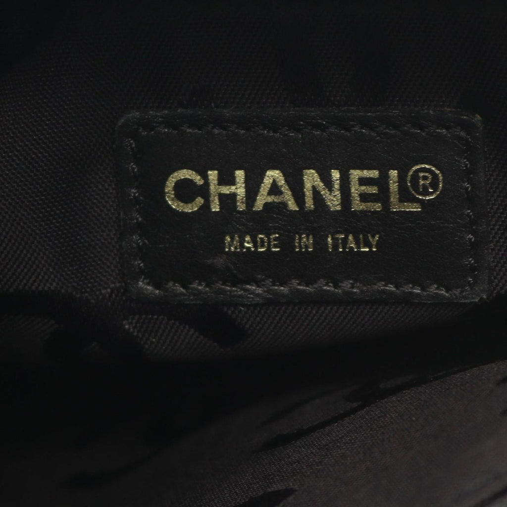 Chanel Handbag Wild Stitch Black Leather — view 4