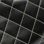 Chanel Handbag Wild Stitch Black Leather — view 7