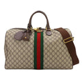 Gucci Ophidia GG Medium Duffle 2-Way Boston Shoulder Bag Supreme