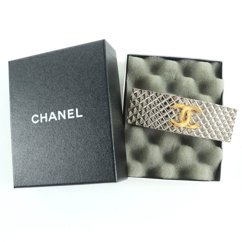Chanel Vintage 98 P Metal Coco Mark Barrette Hair — view 2