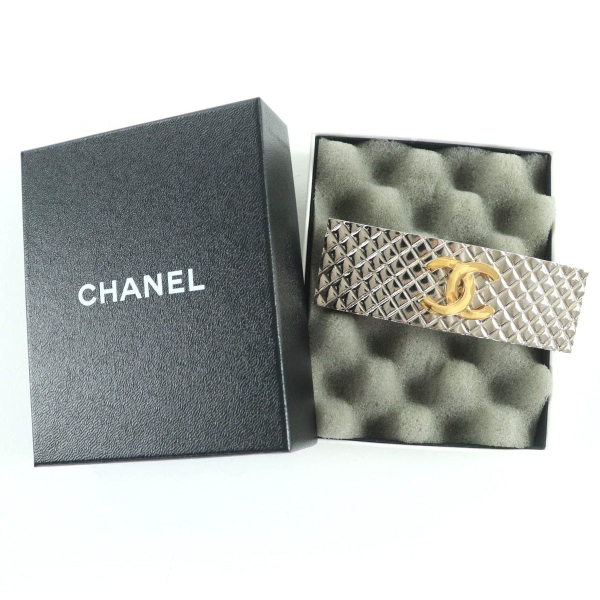 Chanel Vintage 98 P Metal Coco Mark Barrette Hair — view 2