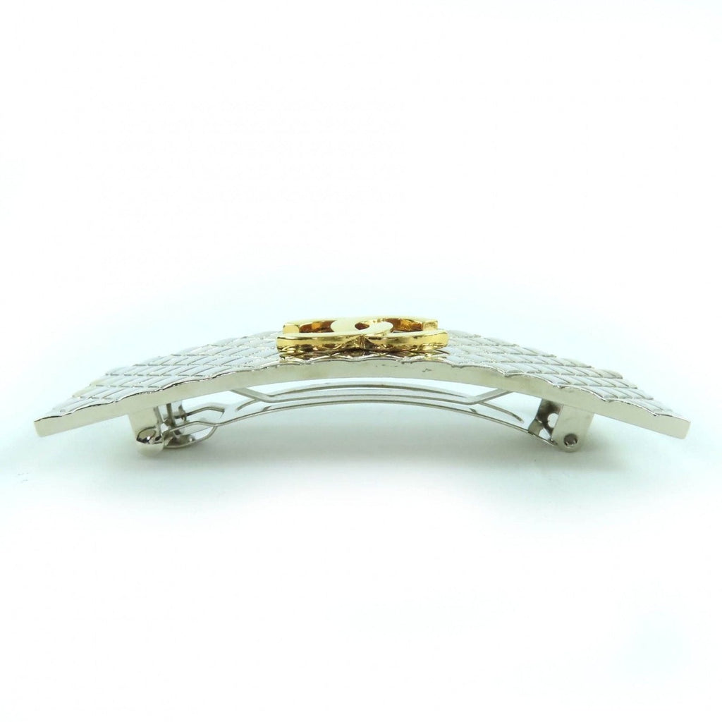 Chanel Vintage 98 P Metal Coco Mark Barrette Hair — view 4