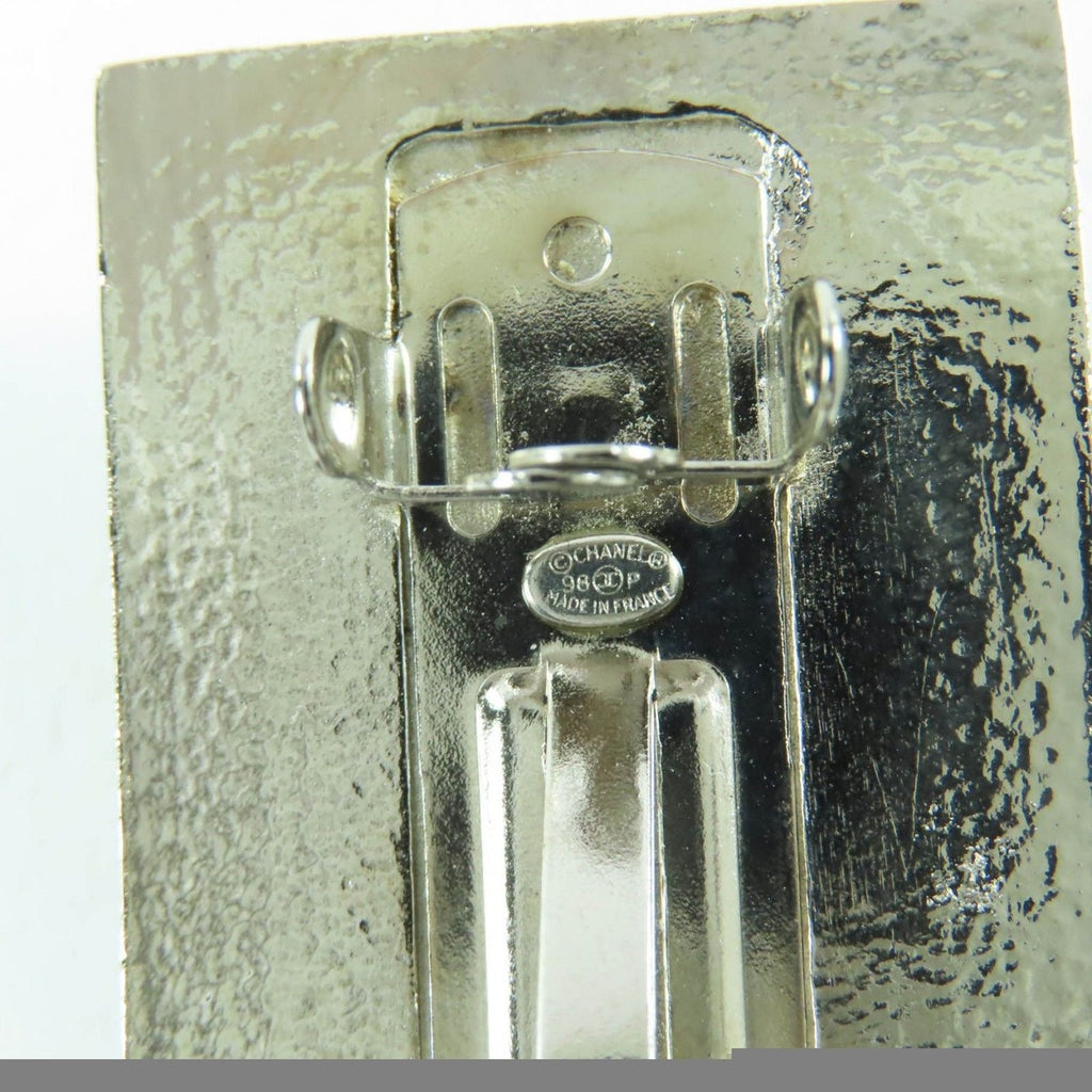 Chanel Vintage 98 P Metal Coco Mark Barrette Hair — view 7