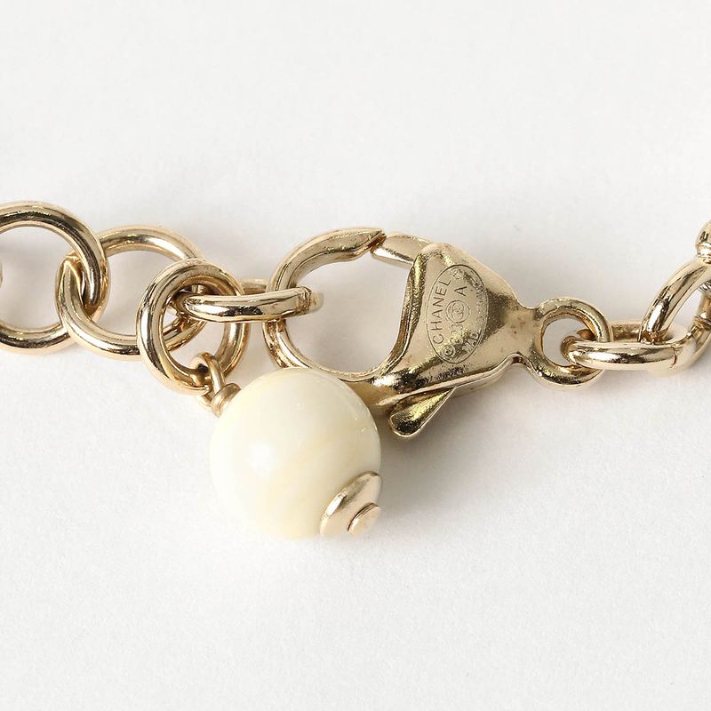 Chanel Bracelet Gold White — view 7