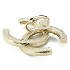 Chanel Logo Earrings — view 4