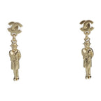 Chanel Metal Gold Mademoiselle Coco Mark Swing Doll Motif 02 — view 2