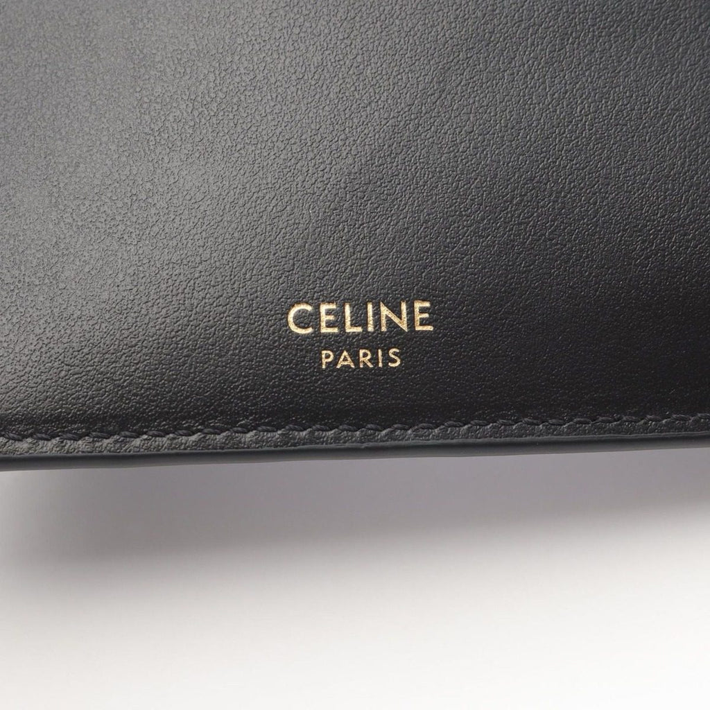 Celine Bifold Wallet Triomphe Black — view 5
