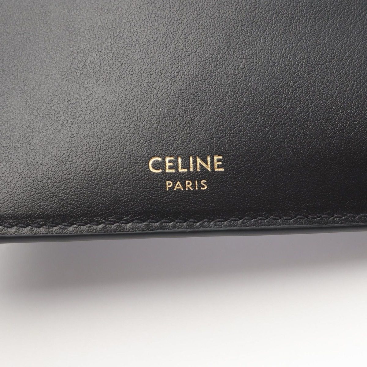 Celine Bifold Wallet Triomphe Black — view 5