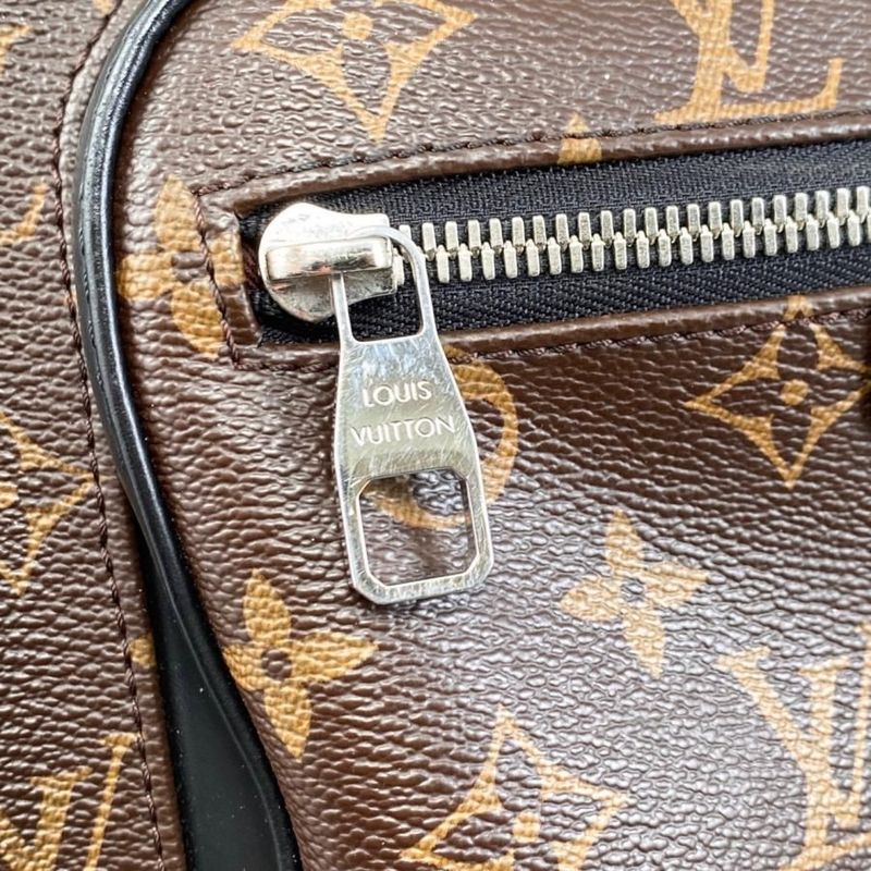 Louis Vuitton Backpack Josh Nv Monogram Macassar Brown — view 9