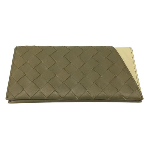 Bottega Veneta Bi-Fold Long Wallet Intrecciato Oblique — view 2
