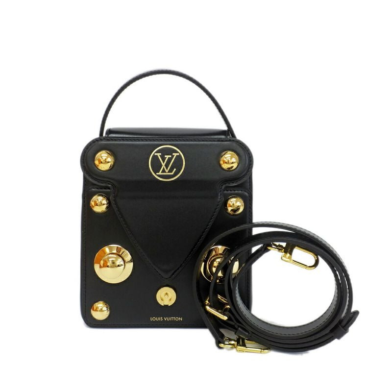 Louis Vuitton S Lock Bag Black Logo Shoulder — view 2
