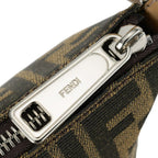 Fendi Shoulder Bag FF Logo Tobacco — view 7