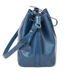 Louis Vuitton Noe Blue Epi Handbag — view 4