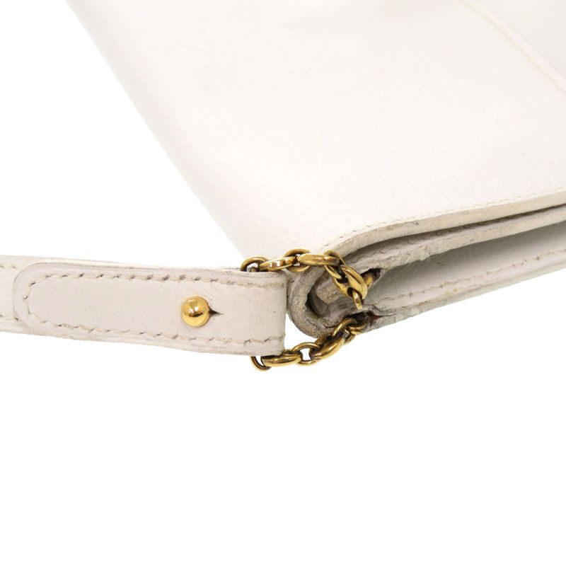 Hermes Vaugo River White Gold Hardware 00 Vintage Shoulder Bag — view 7