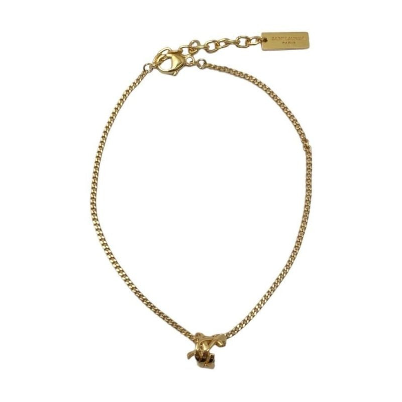 Saint Laurent Chain Bracelet YSL Logo Opium Y1500 — view 2