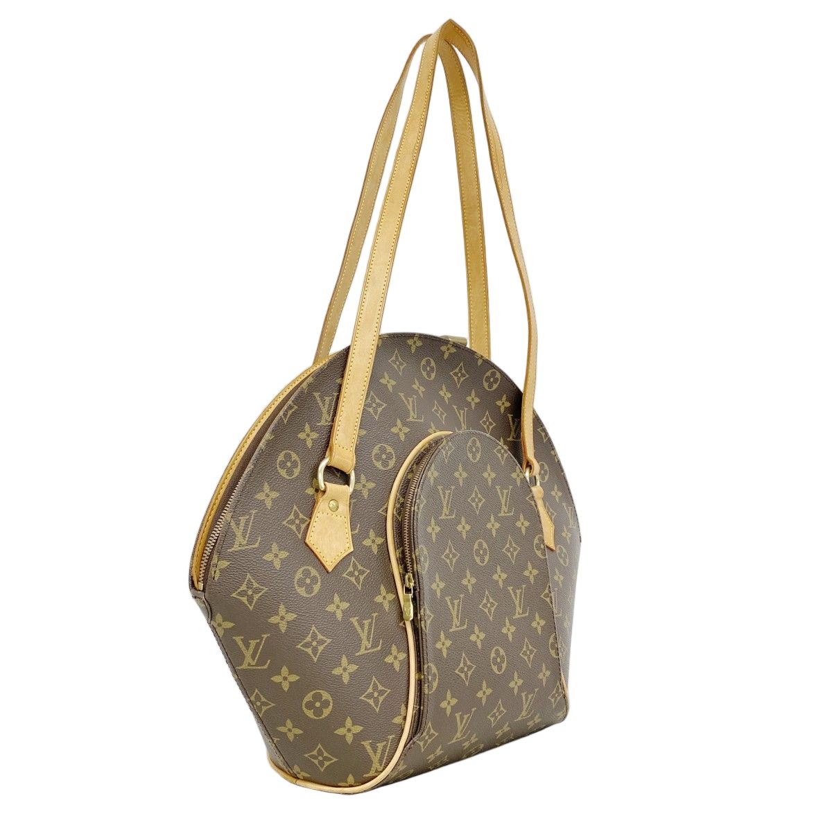 Louis Vuitton Shoulder Bag Monogram Ellipse Shopping Brown — view 2