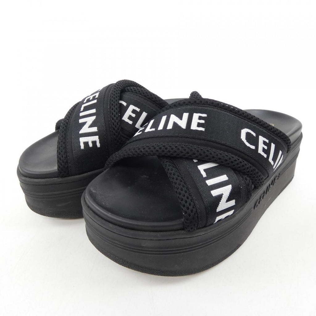 Celine Block Slide Sandals — view 3