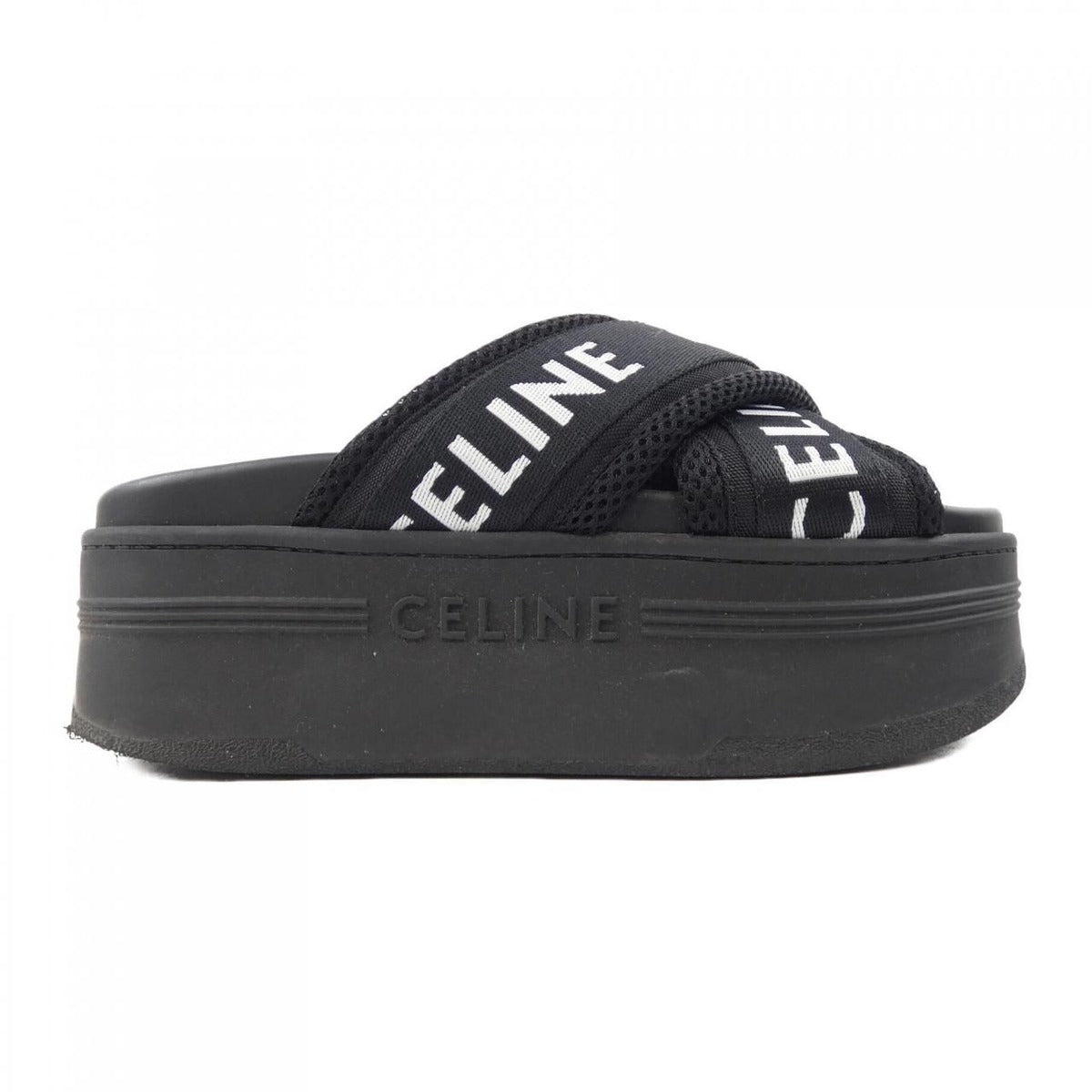Celine Block Slide Sandals