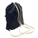 Prada Tessuto Leather Nylon Black Backpack Silver — view 2