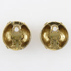 Chanel Coco Mark Vintage Gold Plated 23 37 g Earrings — view 4