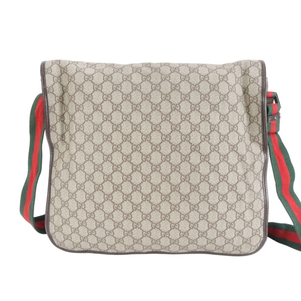 Gucci GG Supreme Sherry Line Leather Shoulder Bag Crossbody Messenger — view 2