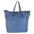 Gucci Blue Navy Leather Tote Shoulder Bag
