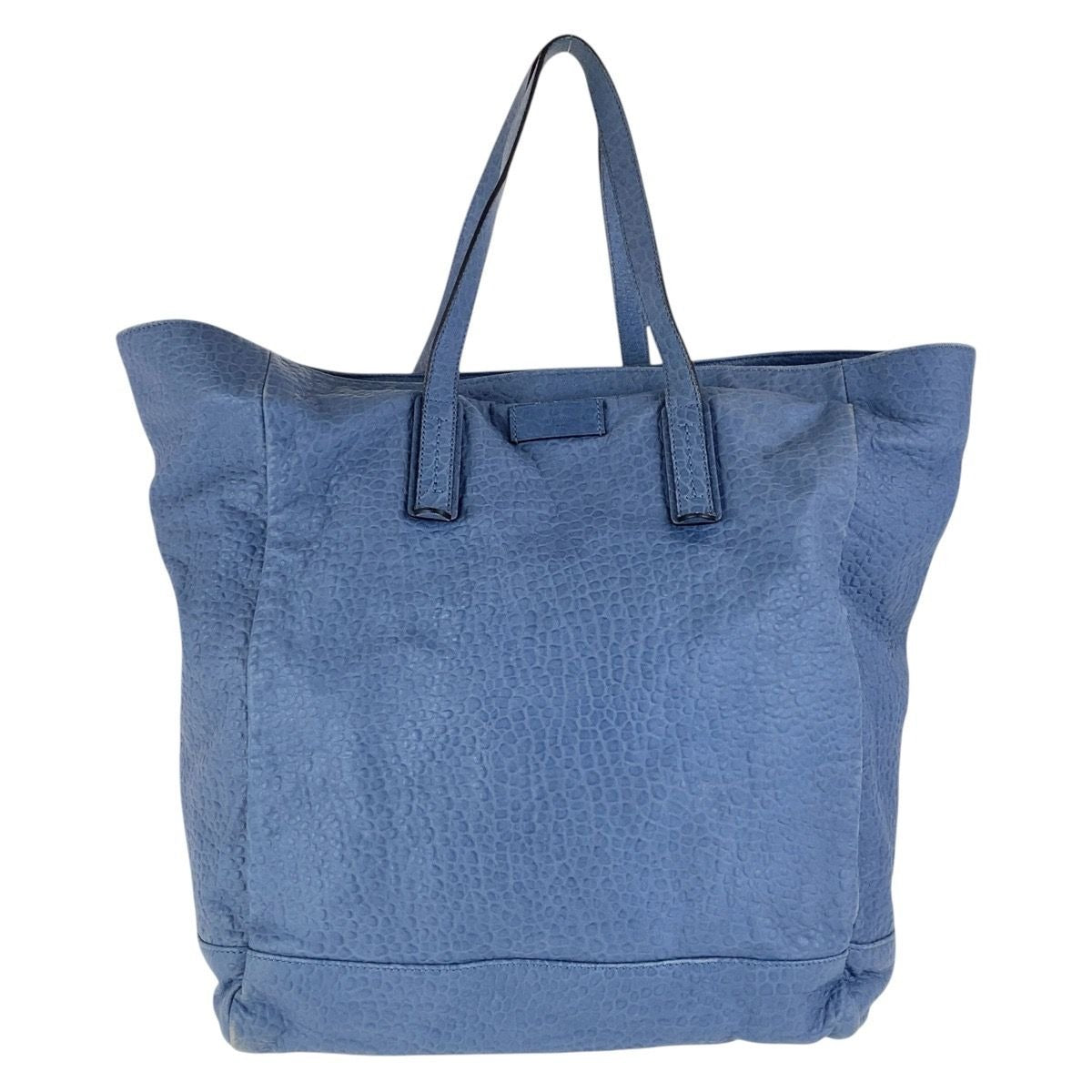 Gucci Blue Navy Leather Tote Shoulder Bag