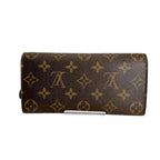 Louis Vuitton Monogram Portefeuille Emilie Long Wallet — view 2