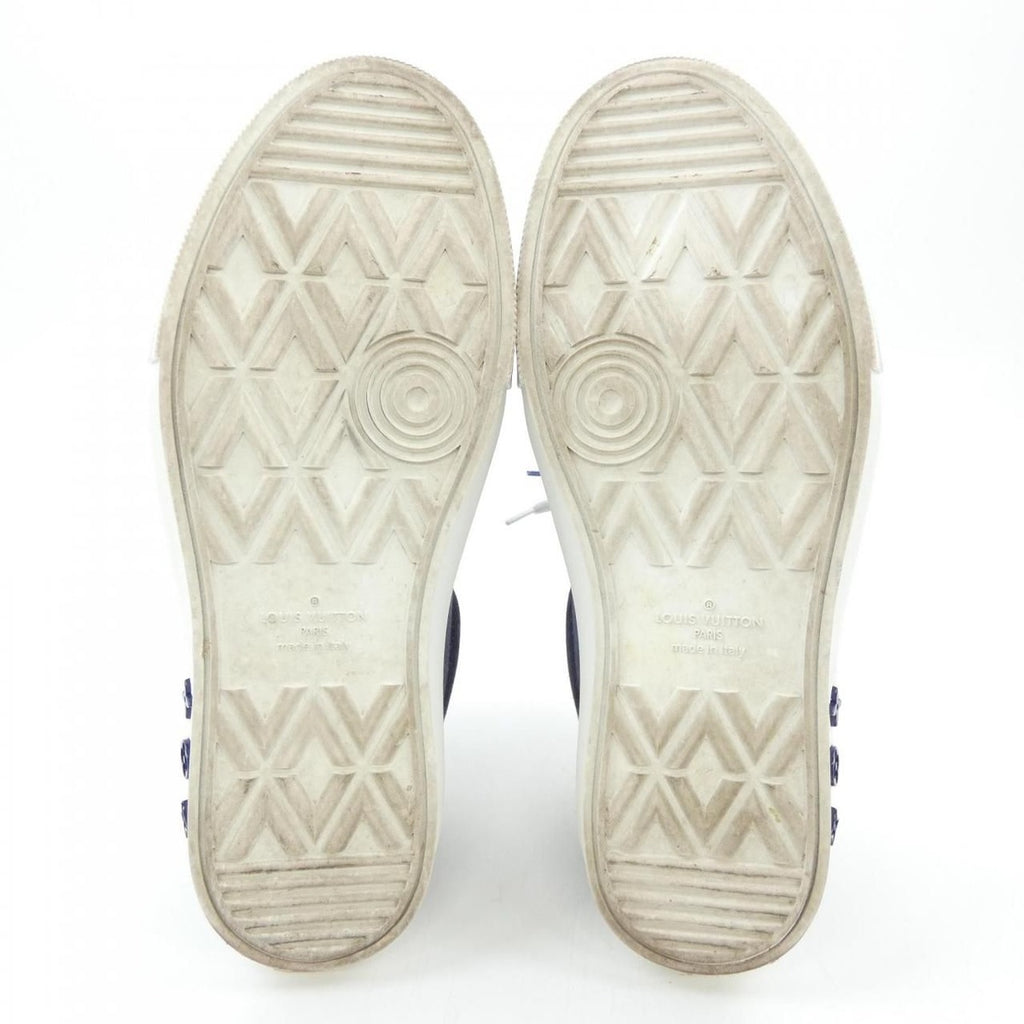 Louis Vuitton LV Sneakers Blue 8 Navy — view 4
