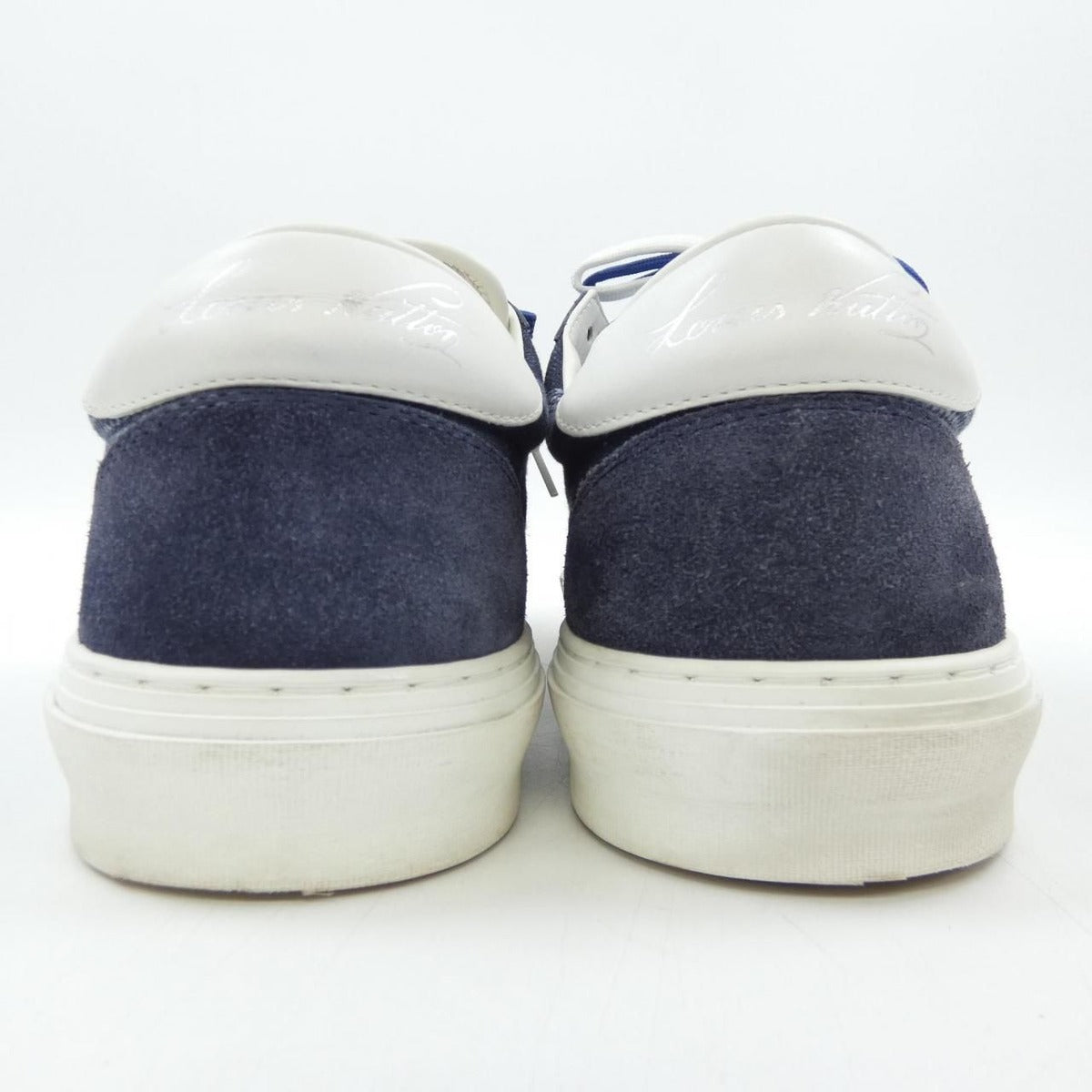 Louis Vuitton LV Sneakers Blue 8 Navy — view 5
