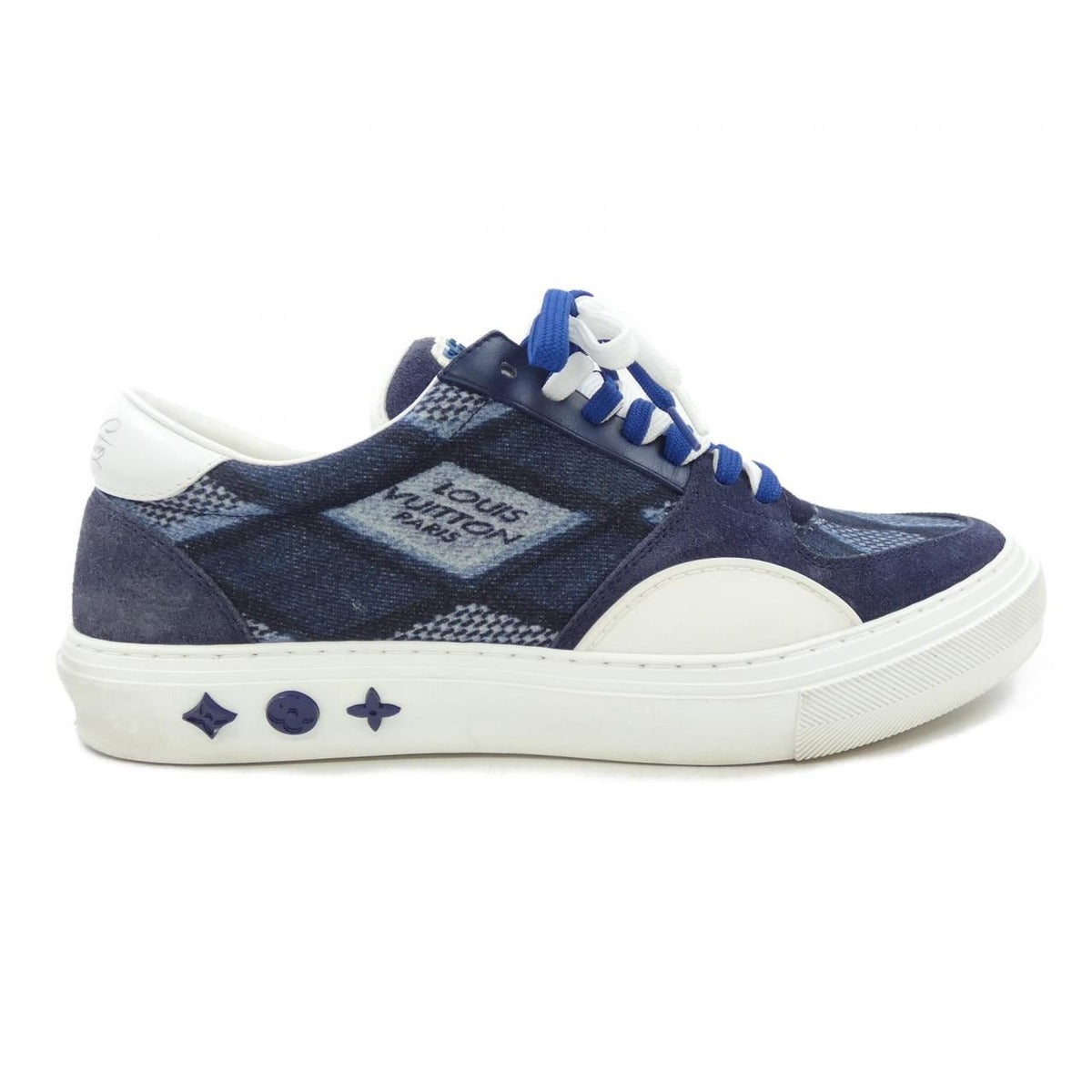 Louis Vuitton LV Sneakers Blue 8 Navy