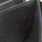 Louis Vuitton Long Wallet Zippy Monogram Mahina Noir Black Silver — view 9