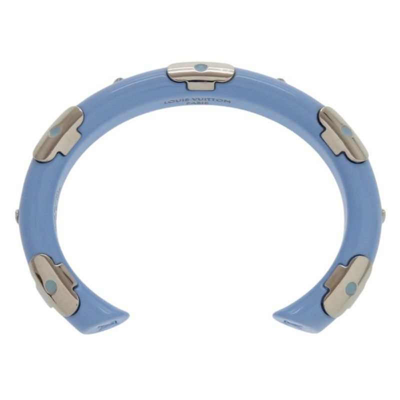 Louis Vuitton Jonq Deyri Monogram Flower Ceramic Metal Light Blue Water — view 4