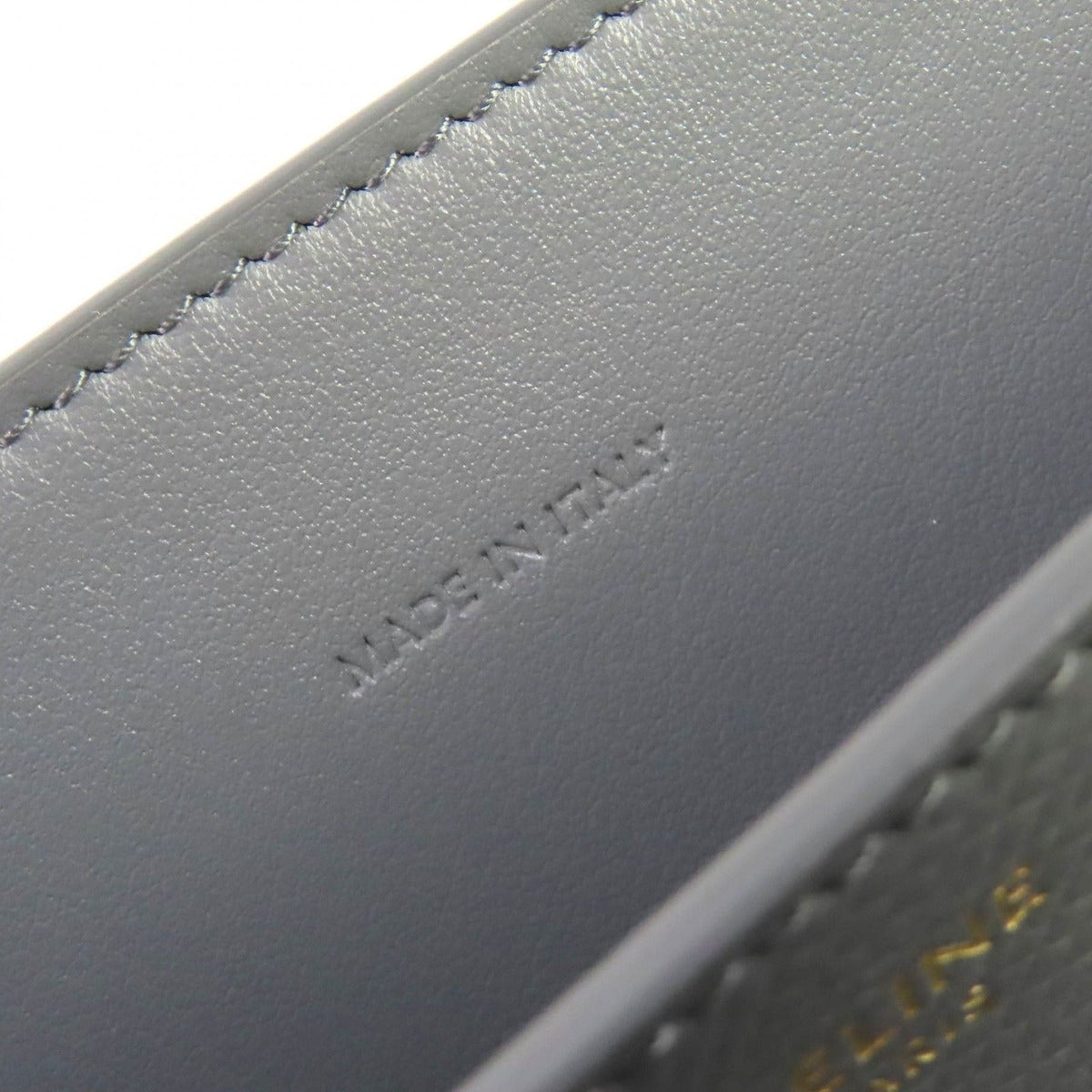 Celine Logo Leather Ipad Pro 13 Inch Case Gray Handbag — view 8