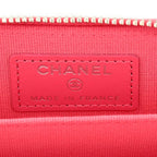 Chanel Coin Case Classic Zip Purse Neon Pink — view 7