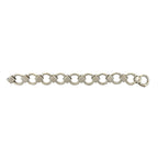 Hermes Vintage Lancelot Bracelet Bangle Silver — view 5