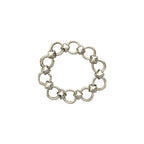 Hermes Vintage Lancelot Bracelet Bangle Silver — view 6