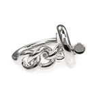 Hermes Ring Echape Croisette Size 51 AG 925 Silver Accessories — view 3
