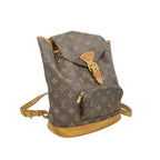 Louis Vuitton Backpack Monogram Montsouris MM Brown — view 2