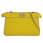 Fendi Peekaboo Shoulder Yellow Bag