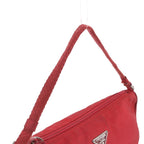 Prada Tessuto Nylon Triangle Logo Handbag Pouch — view 2