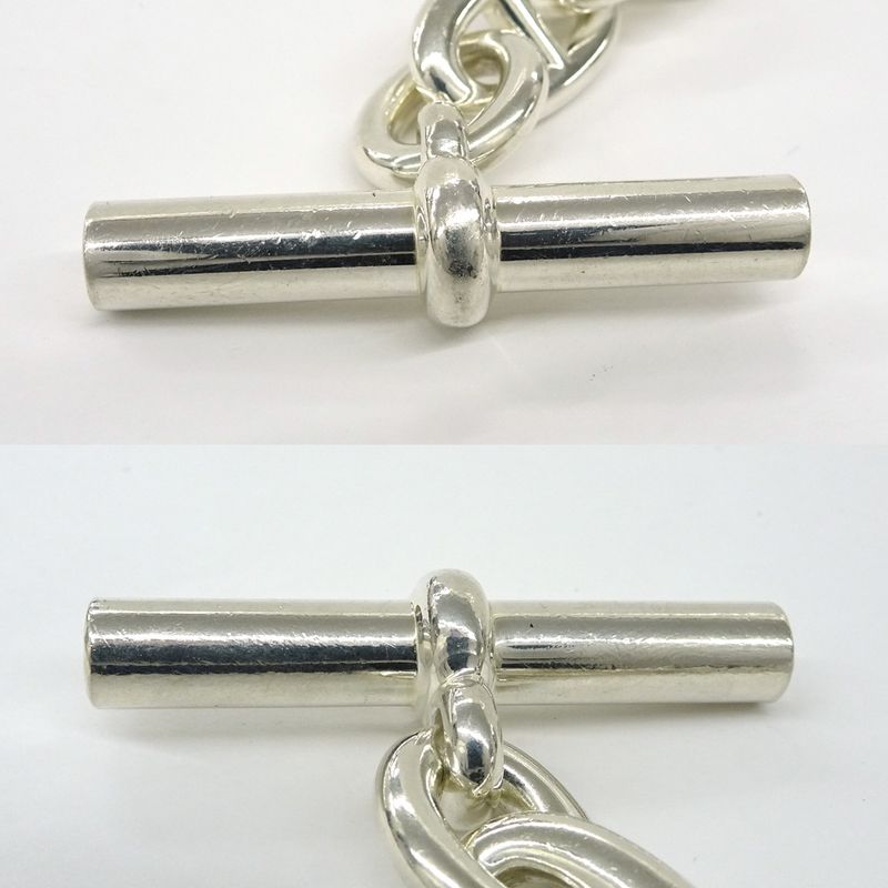 Hermes Chaine D'ancre T GM Bracelet 10 Frames SV 925 Jewelry — view 8
