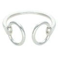 Hermes Nausicaa Silver Bangle