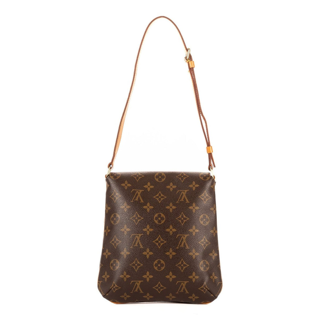 Louis Vuitton Musette Salsa Long Strap Brown Monogram Canvas Shoulder Bag — view 5